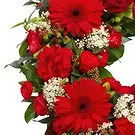 Sig () blommor- Rund form krans Bukett/blomsterarrangemang