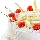 Italy flowers  -  Creamy Cherry Cake Flower Bouquet/Arrangement