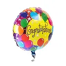 Bollullos de la Mitacion flowers  -  Congratulations Balloon Flower Bouquet/Arrangement