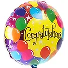 Bollullos de la Mitacion flowers  -  Congratulations Balloon Flower Bouquet/Arrangement