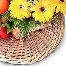 Terre Rouge flowers  -  Fruit Case Flower Bouquet/Arrangement