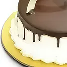 El Balyana flowers  -  Round Shaped Vanilla chocolate Cake Flower Bouquet/Arrangement