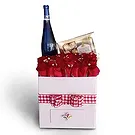 Bonilla flowers  -  Red Night Combo Flower Bouquet/Arrangement
