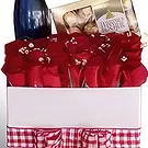 Bonilla flowers  -  Red Night Combo Flower Bouquet/Arrangement