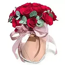 Bonilla flowers  -  Splendid Red Flower Bouquet/Arrangement