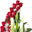 Intibucá blomster- Dramatisk blanding Blomsterarrangementer bukett
