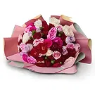 flores Tierra Santa floristeria -  Ligeramente romántico Ramo de flores/arreglo floral