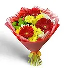 Bacova Mahala Blumen Florist- Sonnenschein-Blumenstrauß Bouquet/Blumenschmuck