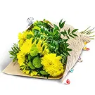 Bogdanica blomster- Gule perler Blomsterarrangementer bukett