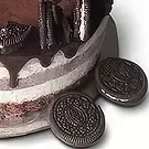 Naviti blomster- Glasert Oreo Love Blomsterarrangementer bukett