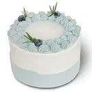 Bayfront Subzone flowers  -  Frozen Sky Flower Bouquet/Arrangement