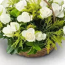 Brazil flowers  -  Cool white Flower Bouquet/Arrangement