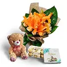 Agdangan blomster- Passion Blomst buket/Arrangement