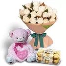 fleuriste fleurs de Cabanatuan- Blanc silencieux Bouquet/Arrangement floral