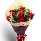 Buangkok flowers  -  Classic Christmas Rose Bunch Flower Bouquet/Arrangement