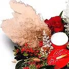 Buangkok flowers  -  Traditional Christmas Floral Bouquet Flower Bouquet/Arrangement