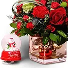 Buangkok flowers  -  Xmas Musical Present Flower Bouquet/Arrangement