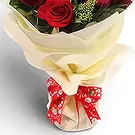 Buangkok flowers  -  Stylish Red Christmas Roses Flower Bouquet/Arrangement