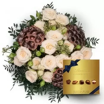 fleuriste fleurs de Bâle- Composition de bon goût Bouquet/Arrangement floral