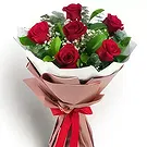 Buangkok flowers  -  Bold Red Flower Bouquet/Arrangement