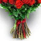 Adma flowers  -  Plan Red  Flower Bouquet/Arrangement