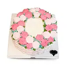 Cho Dok blomster- Rose Ocean kage Blomst buket/Arrangement