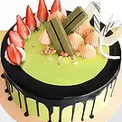 Cho Dok blomster- Dejlig Matcha kage Blomst buket/Arrangement