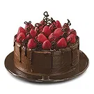 Mingelchaur blomster- Elsker kake Blomsterarrangementer bukett