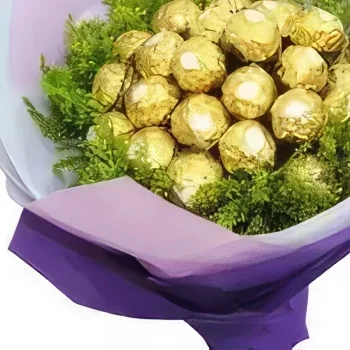 بائع زهور شنغهاي- باقة الشوكولاته باقة الزهور