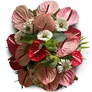 St. John flowers  -  Eternal Remembrance Flower Bouquet/Arrangement
