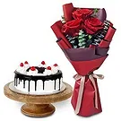 Mankhan flowers  -  Romantic Flavor Flower Bouquet/Arrangement