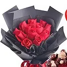 Mankhan flowers  -  Deep Love Flower Bouquet/Arrangement