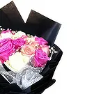 Nepal flowers  -  Rose Passion Flower Bouquet/Arrangement