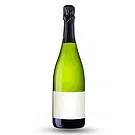 Bollullos de la Mitacion flowers  -  Bottle of Spanish  Cava Flower Bouquet/Arrangement