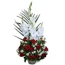 Nepal flowers  -  Love Basket Flower Bouquet/Arrangement