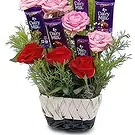 Nepal flowers  -  Love Delight Flower Bouquet/Arrangement