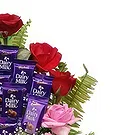 Nepal flowers  -  Romantic Combination Flower Bouquet/Arrangement