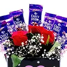 Nepal flowers  -  Blissful Giftset Flower Bouquet/Arrangement