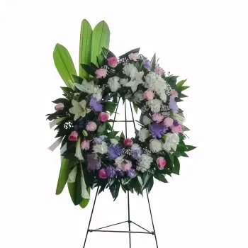 St Michiel online Florist - Stylish condolence wreath Bouquet