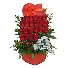 St. Maarten flowers  -  Rose Garden Affair Flower Bouquet/Arrangement