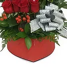 St. Maarten flowers  -  Rose Garden Affair Flower Bouquet/Arrangement