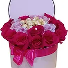 St. Maarten flowers  -  Cherry Crush Flower Bouquet/Arrangement