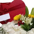 St. Maarten flowers  -  Burning Beauty Flower Bouquet/Arrangement