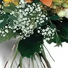 Sa Indioteria blomster- Orange Depot Blomsterarrangementer bukett