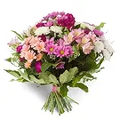 Sa Indioteria blomster- Pink Paradise Pavilion Blomsterarrangementer bukett