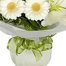 Sa Indioteria blomster- Rosenrød glede Blomsterarrangementer bukett