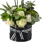 Al Shamkha flowers  -  White Box Flower Bouquet/Arrangement