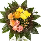 Ghent kukat- Kuiskaava Willow Bouquet Kukka kukkakimppu
