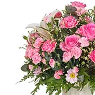 Italy flowers  -  Composition of Pink Flowers Flower Bouquet/Arrangement