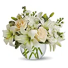 fiorista fiori di Firenze- Composizione di nozze di fiori bianchi Bouquet floreale